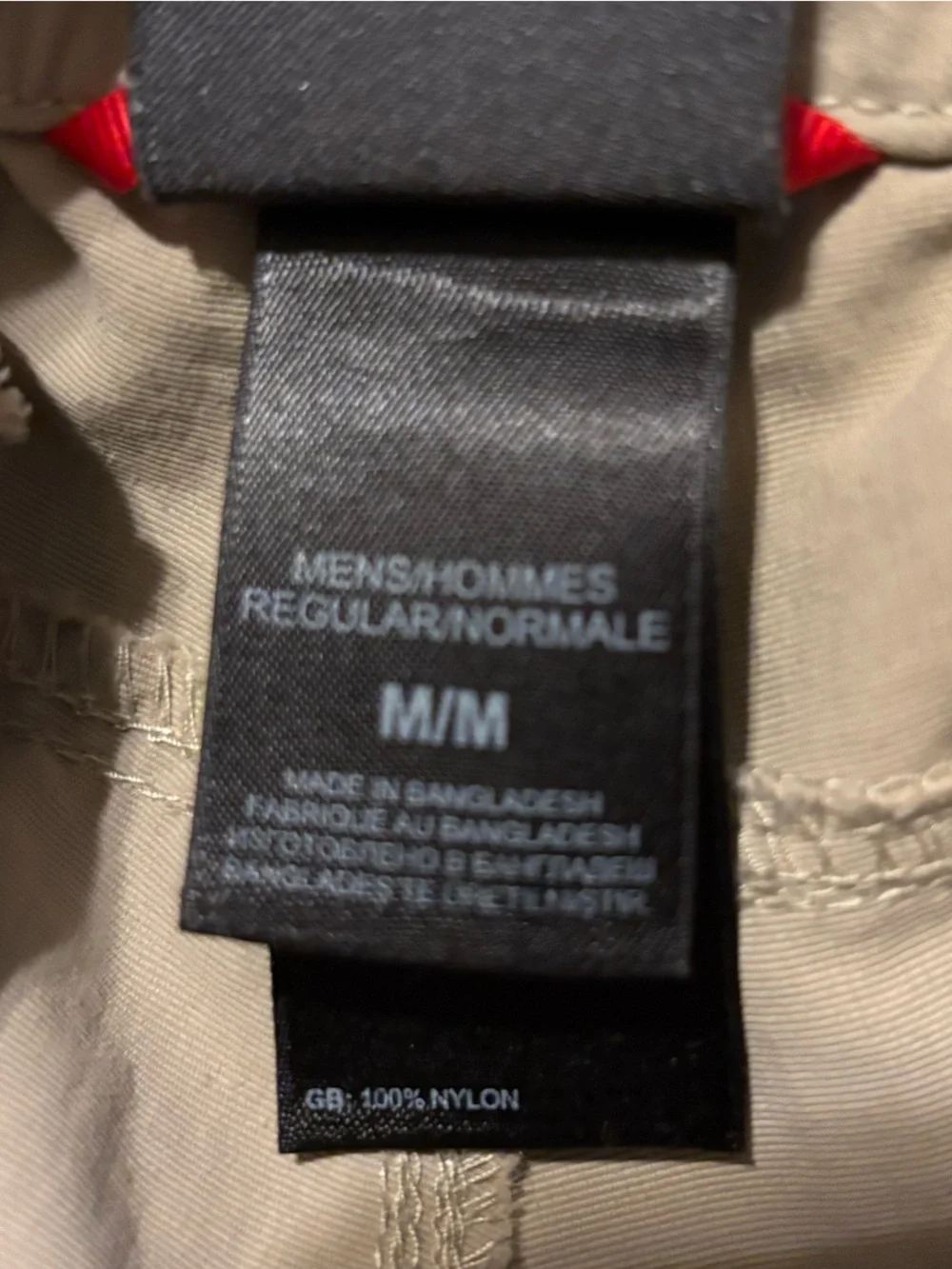 The North Face Men’s Nylon Convertible Cargo Pants Shorts